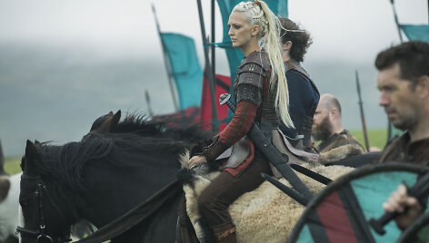 Georgia Hirst seriale &bdquo;Vikingai&ldquo;