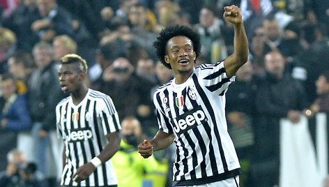 Juanas Cuadrado i&scaron;plė&scaron;ė pergalę &bdquo;Juventus&ldquo; klubui