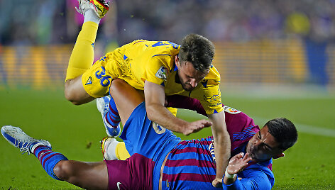 &bdquo;Cadiz&ldquo; klubas 1:0 &scaron;ventė pergalę Barselonoje.