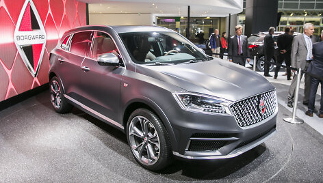"Borgward BX7" Frankfurto automobilių parodoje
