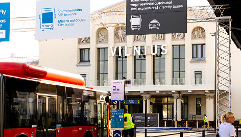 Atverta Vilniaus oro uosto centrinė aikštė