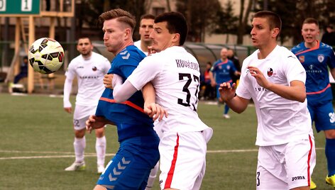 VIDEO kadras: &bdquo;Stumbras&ldquo; 0:2 &bdquo;Sūduva&ldquo;: įvarčiai (A lyga; II turas; 2015-03-07)