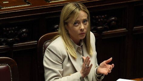 Giorgia Meloni / marco iacobucci / ZUMAPRESS.com