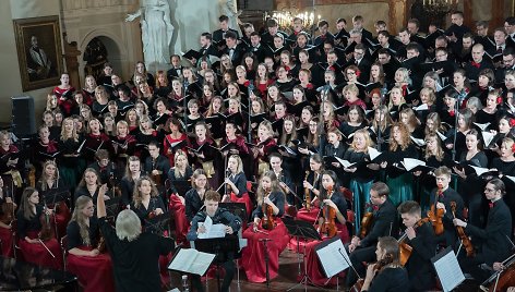 Studentų chorų festivalis. Organizatorių nuotr.(3)