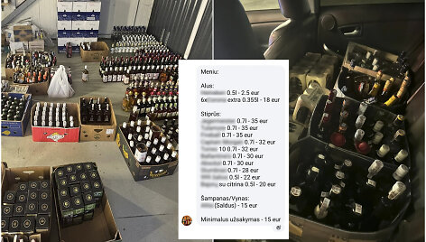 Nelegali naktinė prekyba alkoholiu