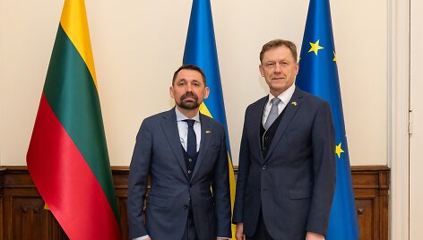 Lietuvos ir Ukrainos kultūros ministrų susitikimas / Kultūros ministerijos nuotr.