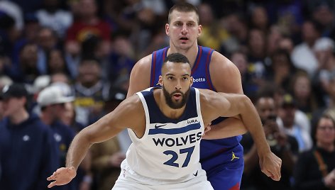 Rudy Gobert'as prieš Nikolą Jokičių