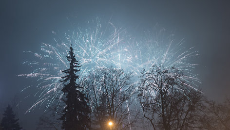 Naujųjų sutiktuvės sostinės senamiestyje