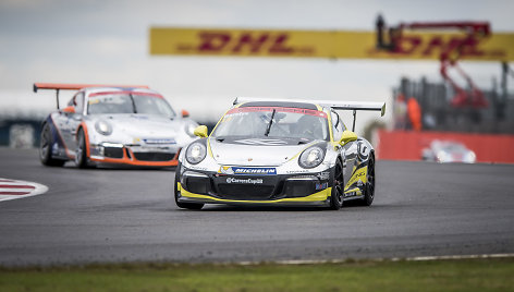 „Porsche Carrera Cup GB“ antras etapas Silverstone