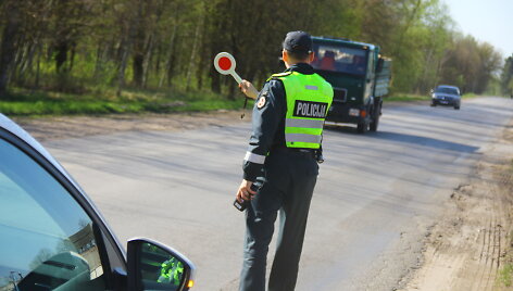 Vairuotojų blaivumo patikrinimas