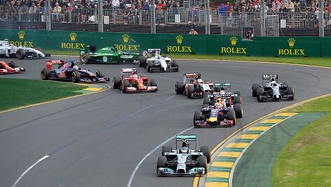 F-1 lenktynės Australijoje