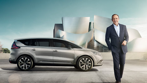 Naujojo „Renault Espace“ ambasadorius – aktorius Kevinas Spacey