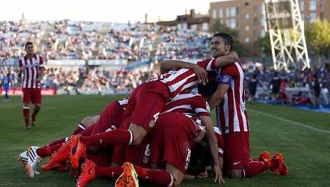 Madrido „Atletico“ futbolininkai