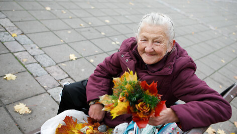 Puok&scaron;čių pardavėja