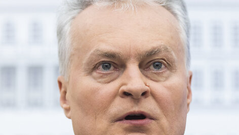 Prezidento Gitano Nausėdos spaudos konferencija apie situaciją Ukrainoje