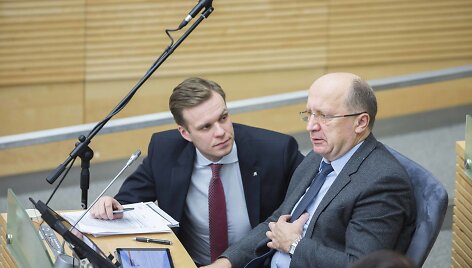 Gabrielius Landsbergis ir Andrius Kubilius