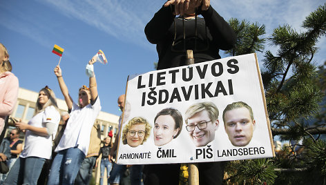 Protestas prieš Galimybių pasą