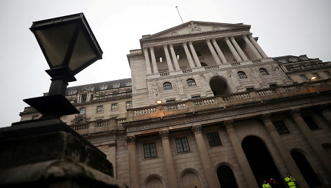 Anglijos bankas padidino palūkanų normą iki 1,75 proc. – daugiausia nuo 1995-ųjų