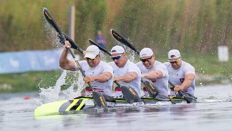 Simonas Maldonis, Viktoras Čaplinskij, Ignas Navakauskas ir Artūras Seja 
