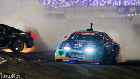 Aurimas Bakchis (Odi) laimėjo 8-ąjį Formula Drift etapą