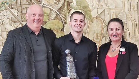 Alfonso Žalio stipendija atiteko studentui i&scaron; Ukrainos Vadimui Derkach