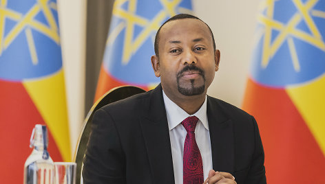 Etiopijos ministras pirmininkas Abiy Ahmedas