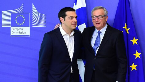 Pasikalbėti su Jeanu-Claude'u Junckeriu atvyko A.Cipras