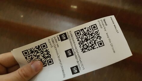 &bdquo;Go9&ldquo; esančiame bitkoinų bankomate sukurta piniginė