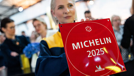 2025 metų &bdquo;Michelin&ldquo; gido Lietuvai paskelbimas