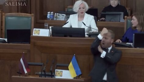 Latvijos parlamento narys Aleksejus Roslikovas