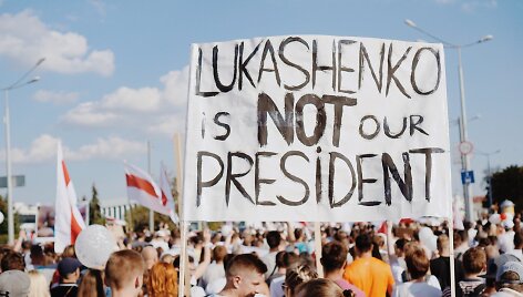 Studentų protestai Baltarusijoje