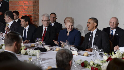 Dalia Grybauskaitė ir Barackas Obama