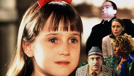 Kadrai iš filmo „Matilda“