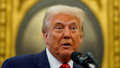 JAV prezidentas Donaldas Trumpas / Kent Nishimura / REUTERS