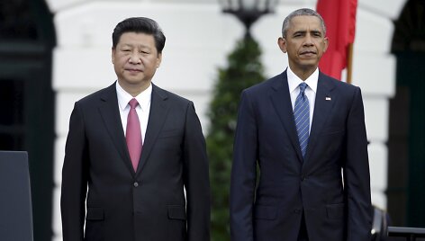 Xi Jinpingas ir Barackas Obama