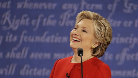 H.Clinton ir D.Trumpo debatai
