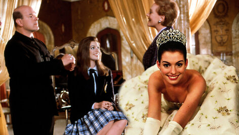 Kadrai i&scaron; filmo &bdquo;Princesės dienora&scaron;tis&ldquo;