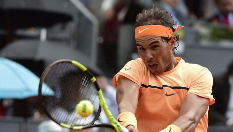 &bdquo;Mutua Madrid Open&ldquo; ketvirtfinalis: Rafaelis Nadalis &ndash; Joao Sousa