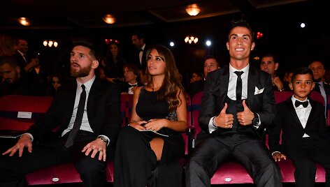 Cristiano Ronaldo ir Lionelis Messi