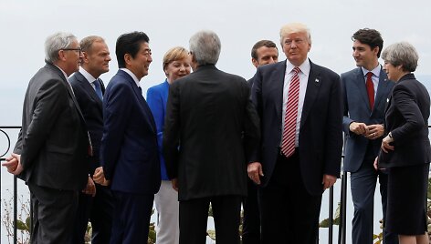  G-7 lyderių susitikimas Sicilijoje