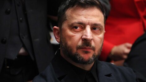Volodymyras Zelenskis / TOM BRENNER / AFP