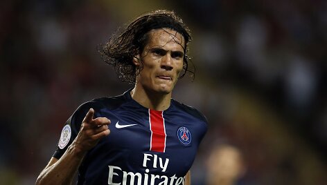 Edinsonas Cavani pasižymėjo du kartus