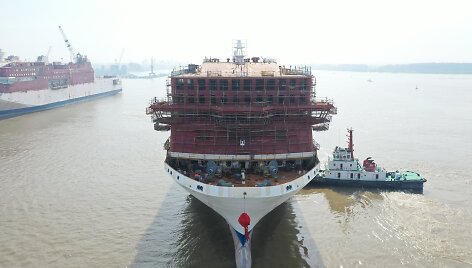 Bendrovė &bdquo;TT-Line&ldquo; statosi antrą &bdquo;Green Ship&ldquo;, varomą suskystintomis gamtinėmis dujomis.