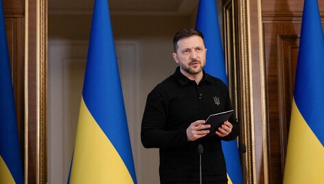 Volodymyras Zelenskis / TETIANA DZHAFAROVA / AFP