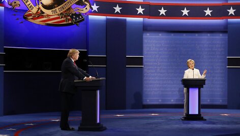 Donaldas Trumpas ir Hillary Clinton