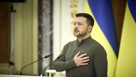 V. Zelenskis / Ukraine Presidency/Ukrainian Pre / ZUMAPRESS.com