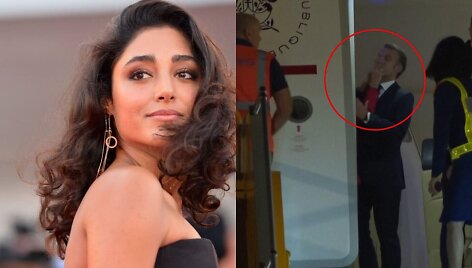 Golshifteh Farahani, Emmanuelis Macronas