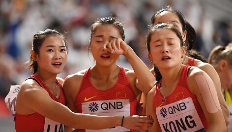 Kinijos 4x100 metrų bėgimo komanda