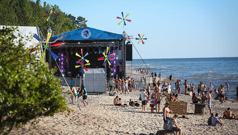 Festivalio &bdquo;Karklė 2015&ldquo; akimirka
