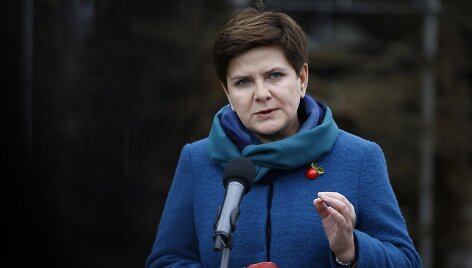 Kandidatė į Lenkijos premjeres &ndash; PiS atstovė Beata Szydlo